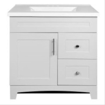 ROYAL CABINETS 30 GRY Shaker DD Combo 80-8106-2-1602